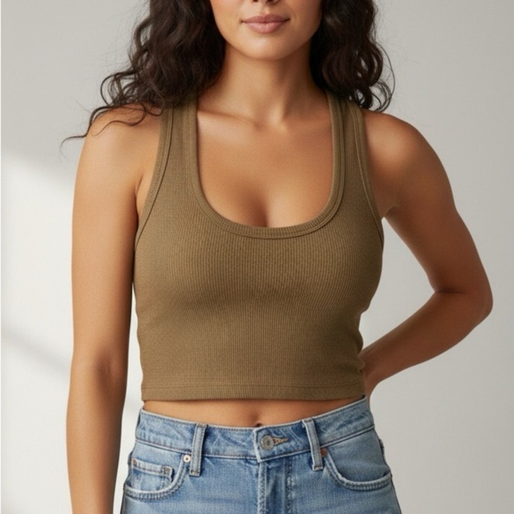 Free People Intimately Soft Racerback Crop Top - Picture 10 of 10